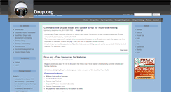 Desktop Screenshot of drup.org