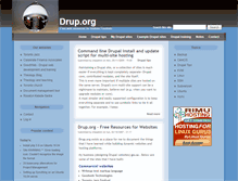 Tablet Screenshot of drup.org